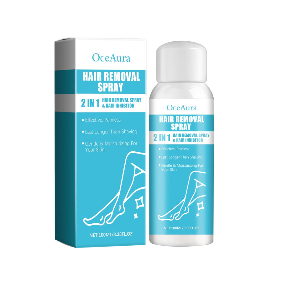 Hair Removal Spray with Built-In Hair Inhibitor, 100mL