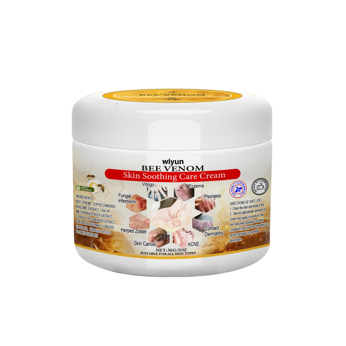 Bee Venom Cream for Dry, Irritated & Troubled Skin