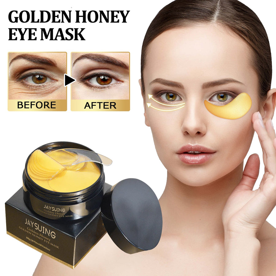 Gold Snail Collagen Eye Masks for Puffy, Tired Eyes