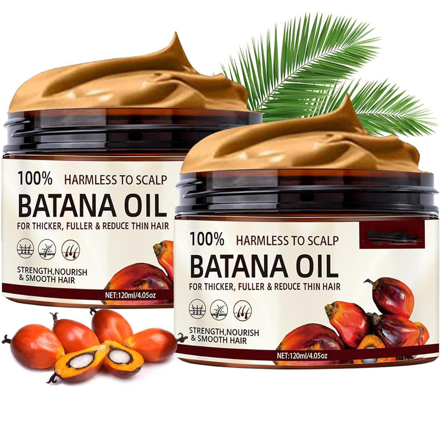 Batana Oil Hair Treatment for Thicker, Fuller-Looking Hair