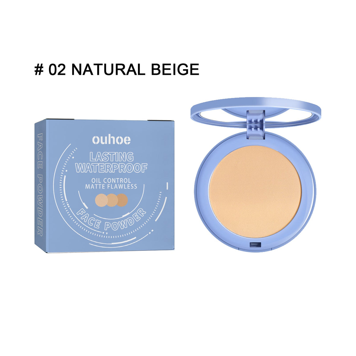 Setting Powder for Long-Lasting Matte Oil Control Makeup