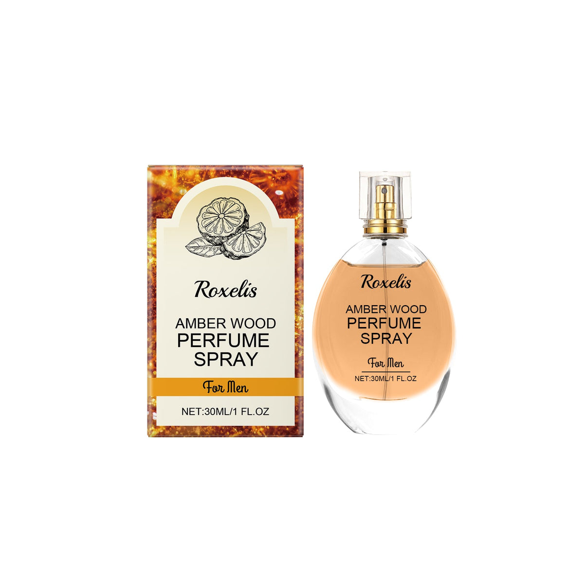 Amber Wood Perfume Spray for Fresh, Lasting Daily Charm