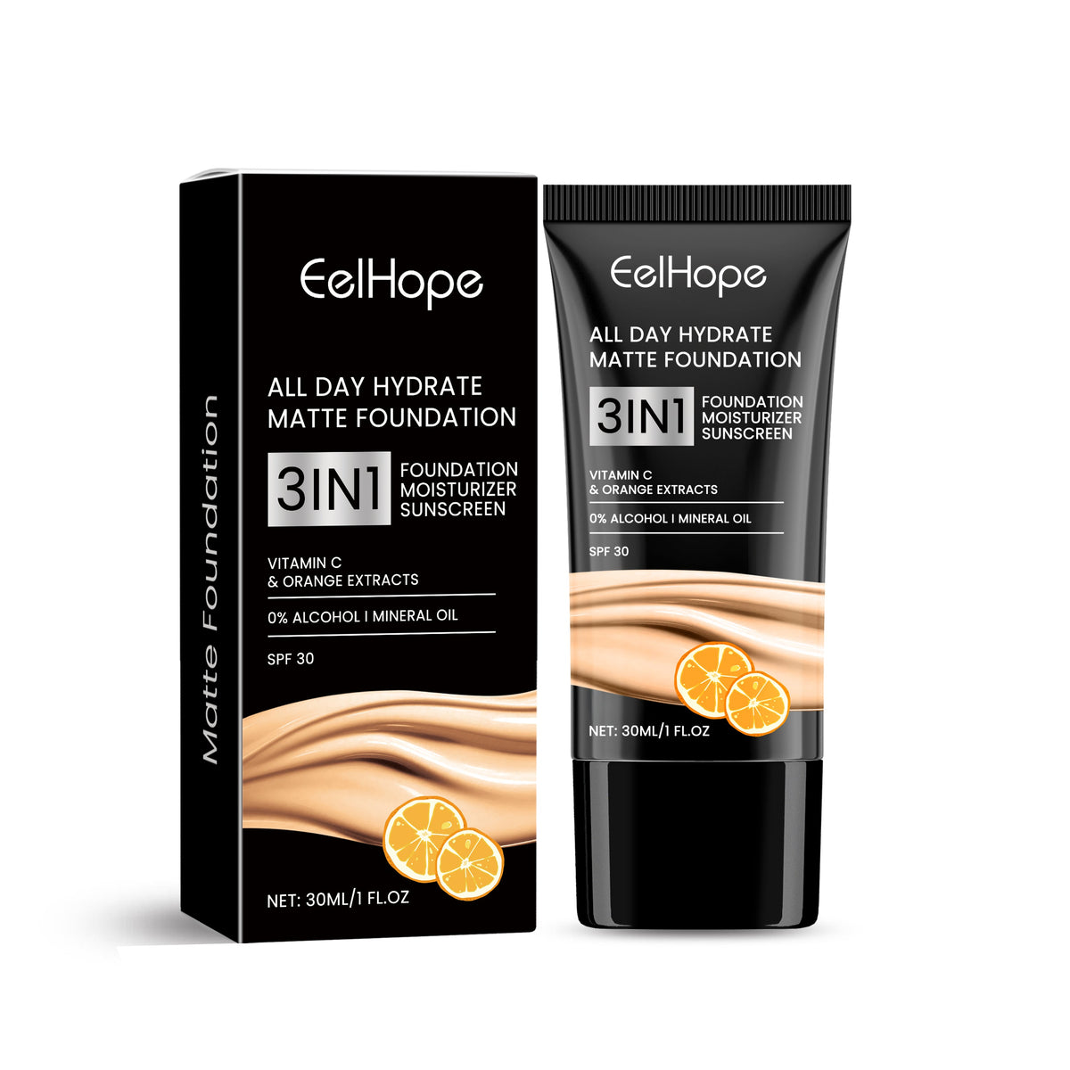 Moisturizing Matte Foundation SPF 30 for Fresh, Even Skin
