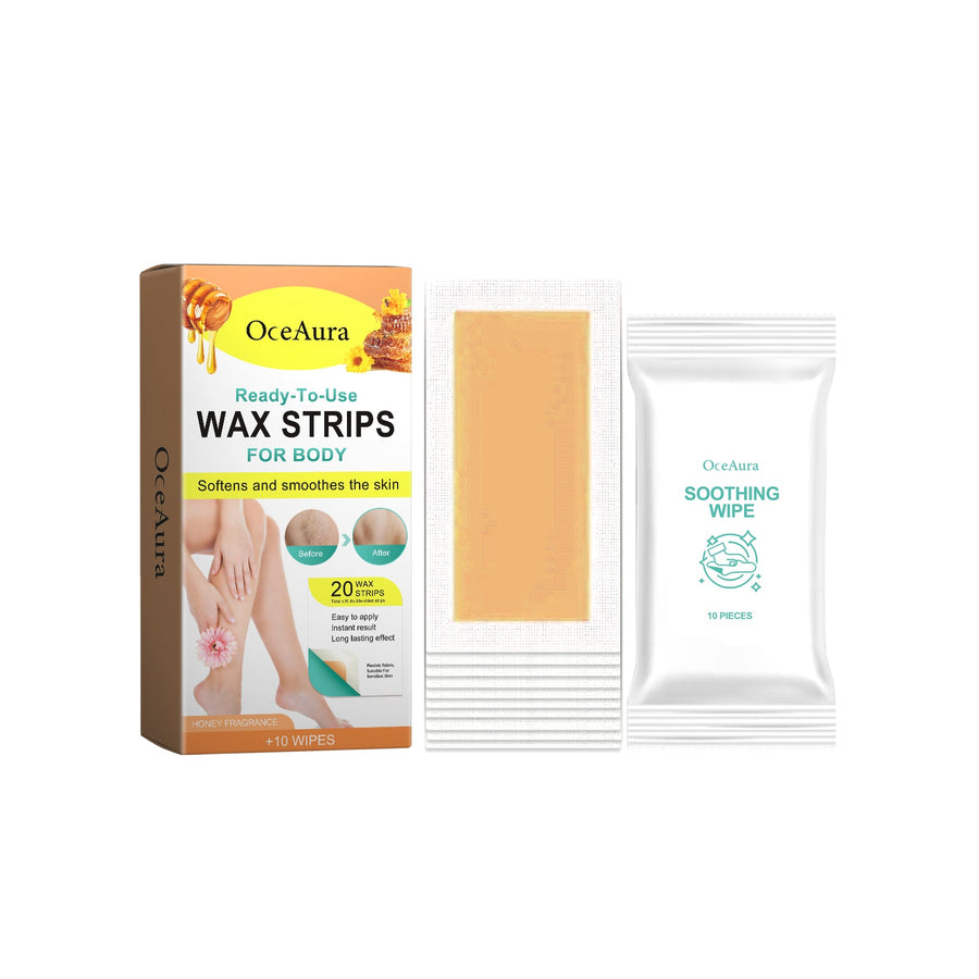 Body Wax Strips for Gentle, Smooth Hair Removal at Home