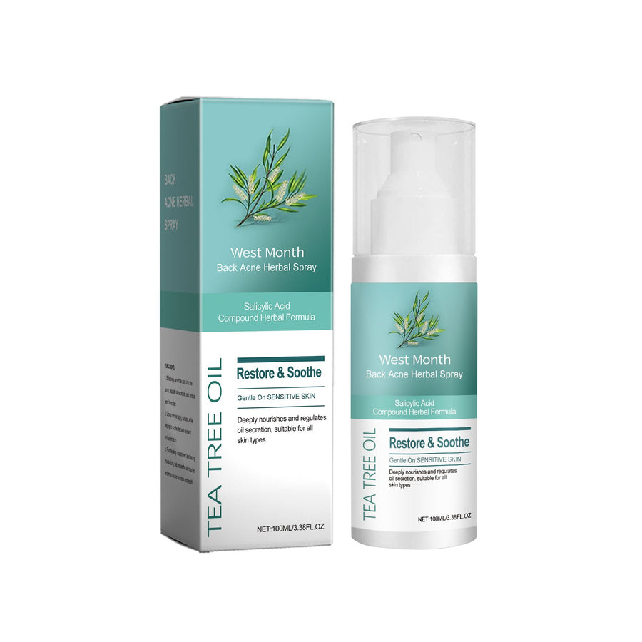 Back Acne Spray With Salicylic Acid & Tea Tree Oil