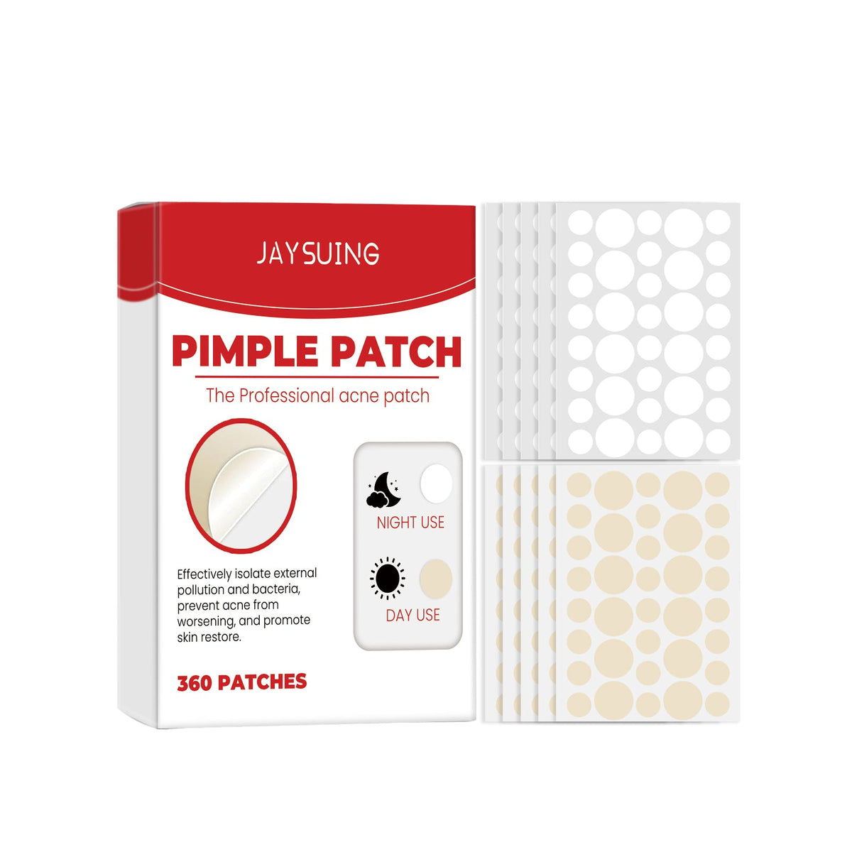 Acne Patches For Discreet Day And Night Skin Care