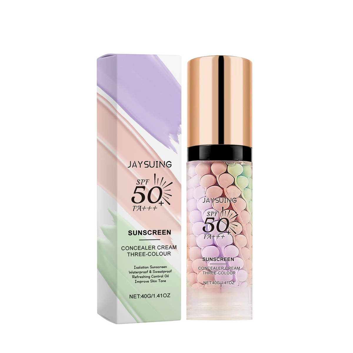 Three-Color Concealing Primer With SPF 50+ Coverage