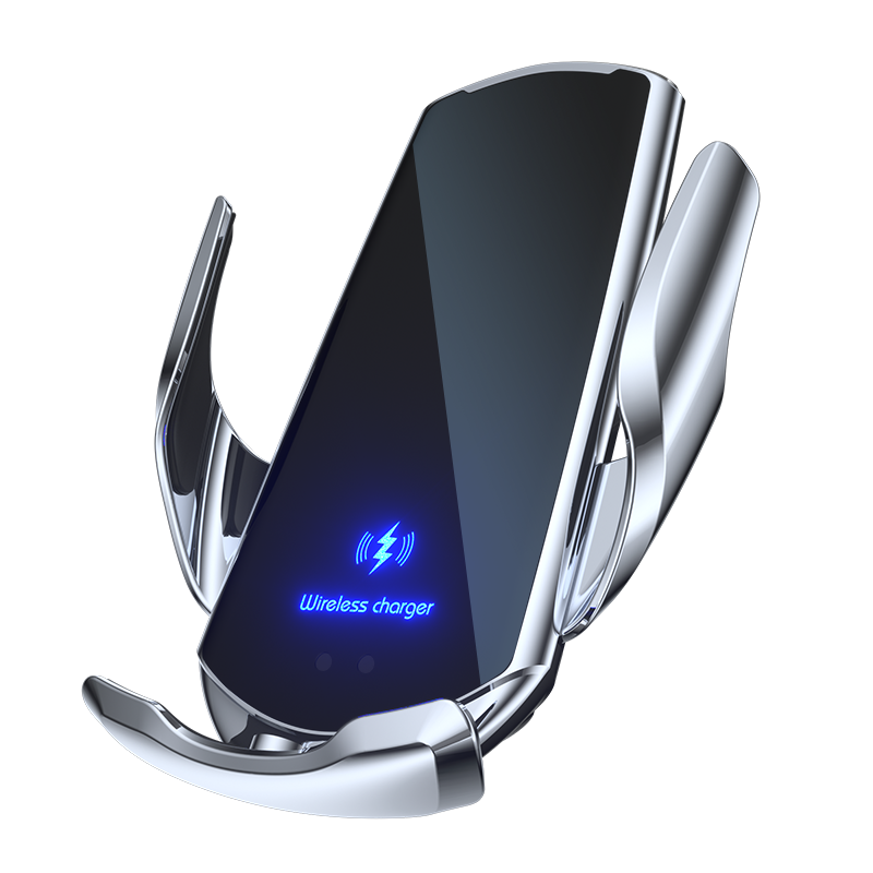 15W Auto-Clamp Wireless Car Charger Phone Mount