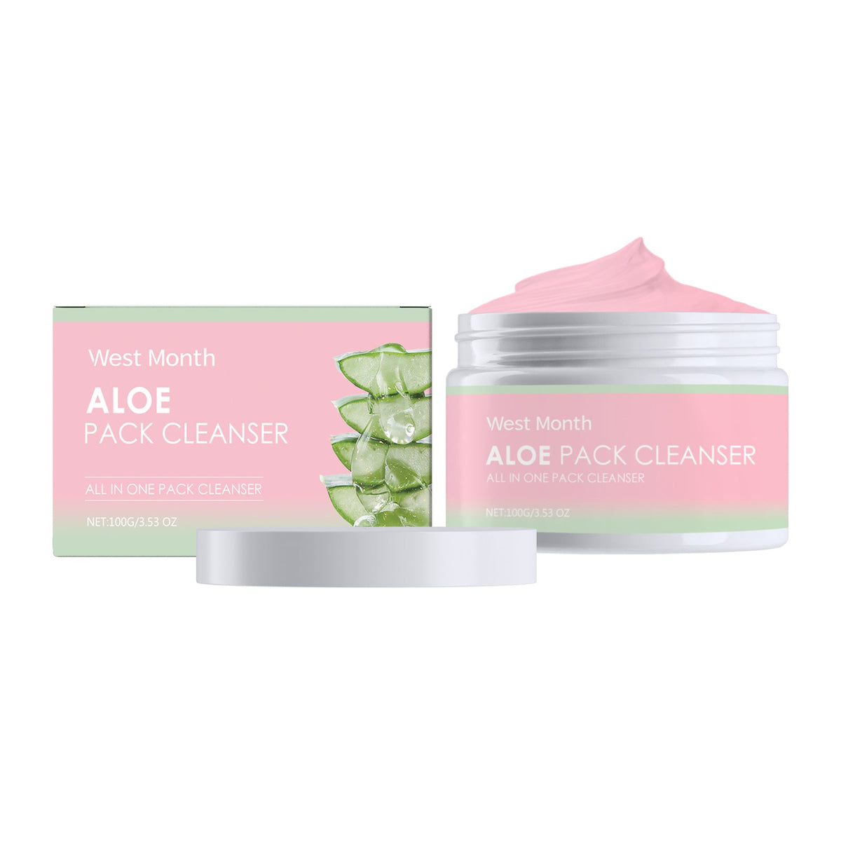 Aloe Peel-Off Cleanser for Waterproof Makeup Removal