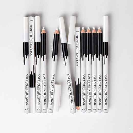 12-Piece Eyeliner Pencil Set for Soft, Lasting Definition