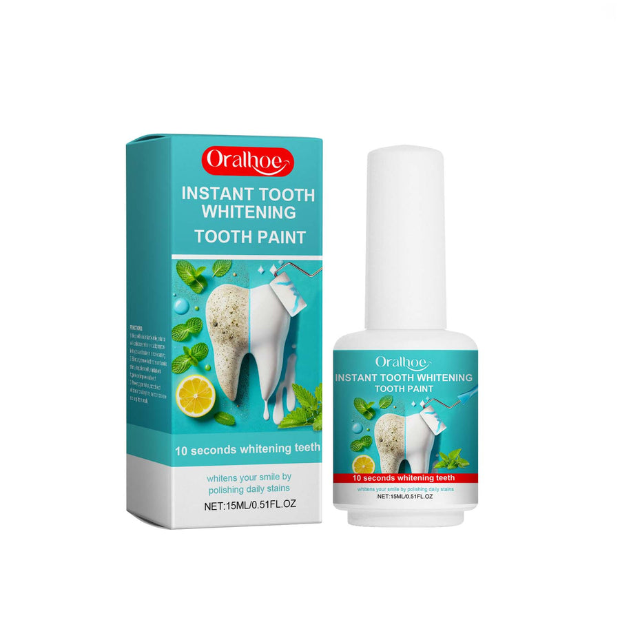 Instant Whitening Tooth Paint — Whiter Smile in 10 Seconds