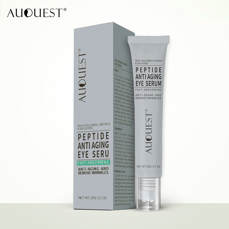 Peptide Eye Serum Cream with Triple Rollerball Massage