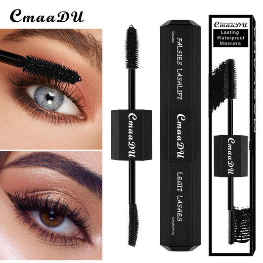 Double-Ended Waterproof Mascara for Lifted Lashes