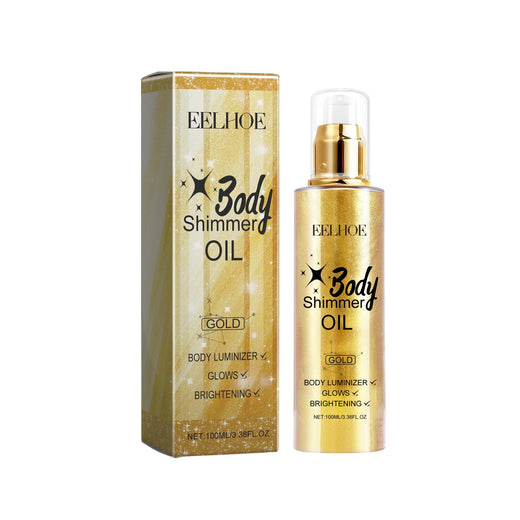 Body Glitter Oil for Instant Radiant Glamour Glow