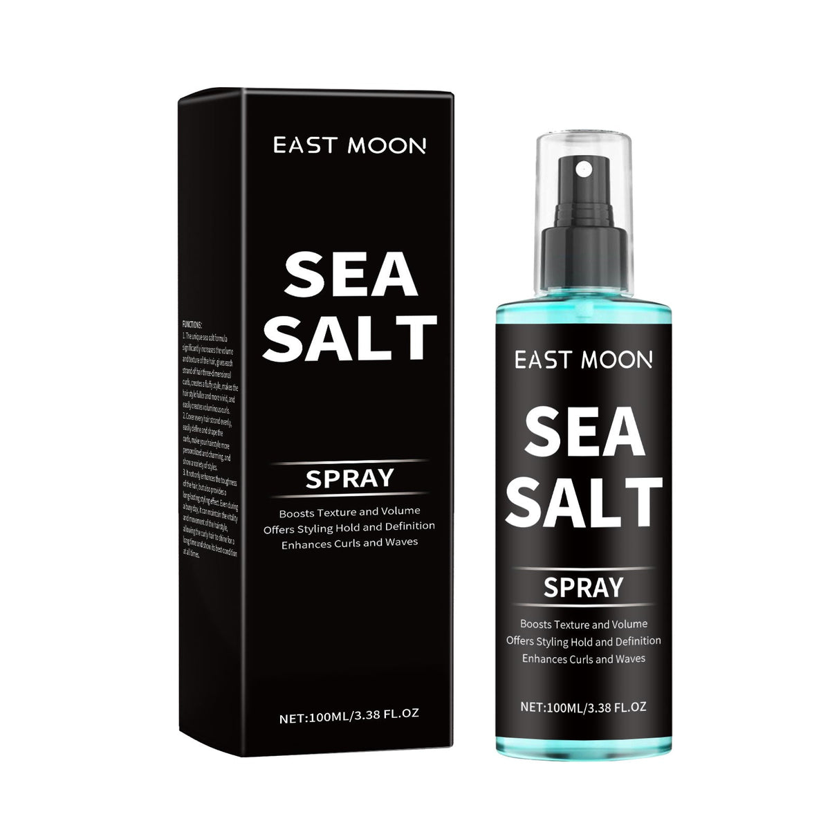 Sea Salt Curling Spray for Textured Volume and Hold