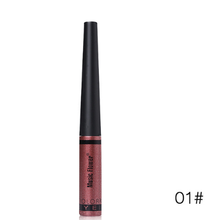 Music Flower 6-Color Shimmer Liquid Eyeliner Pen Set