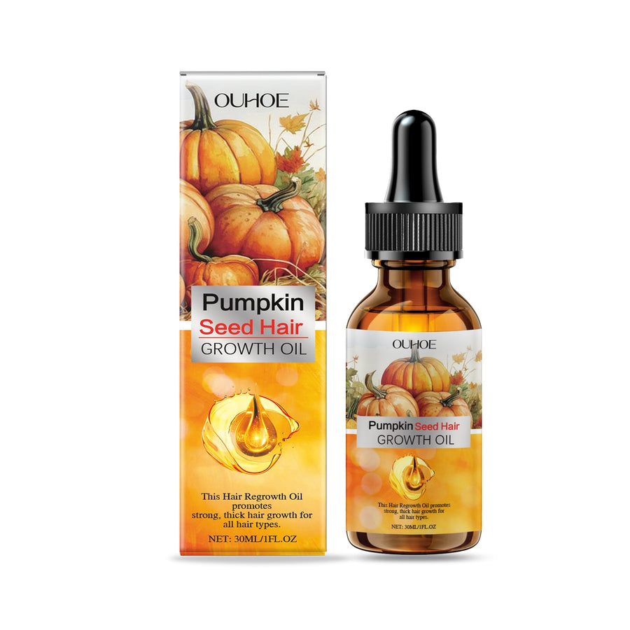 Pumpkin Seed Hair Oil for Nourished, Stronger-Looking Hair