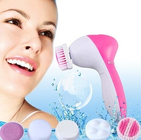 5-in-1 Facial Cleansing Brush & Massage Beauty Tool