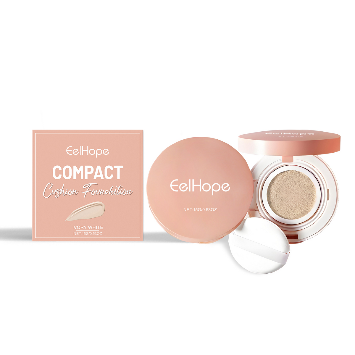 Cushion Foundation Compact for Natural Everyday Coverage