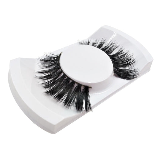 3D Mink False Eyelashes — Wispy Theatrical Volume