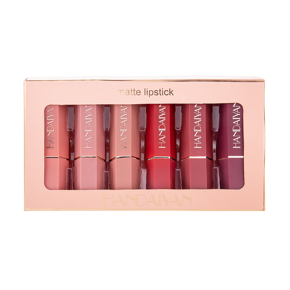 Matte Lipstick Set of 6 | Gift-Ready Shade Variety