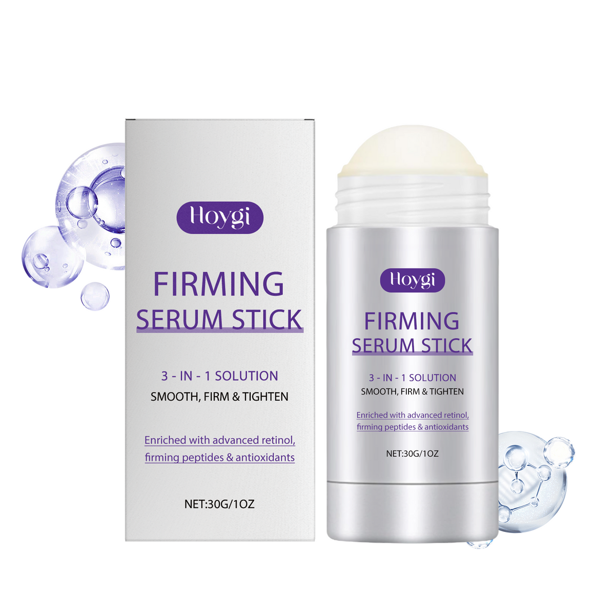 Firming Serum Stick with Retinol & Peptides for Face
