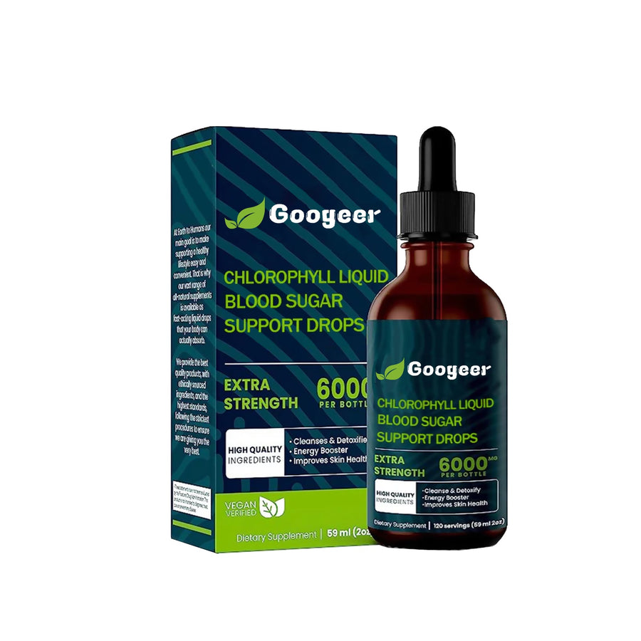 Chlorophyll Liquid Drops — Balanced Blood Sugar & Daily