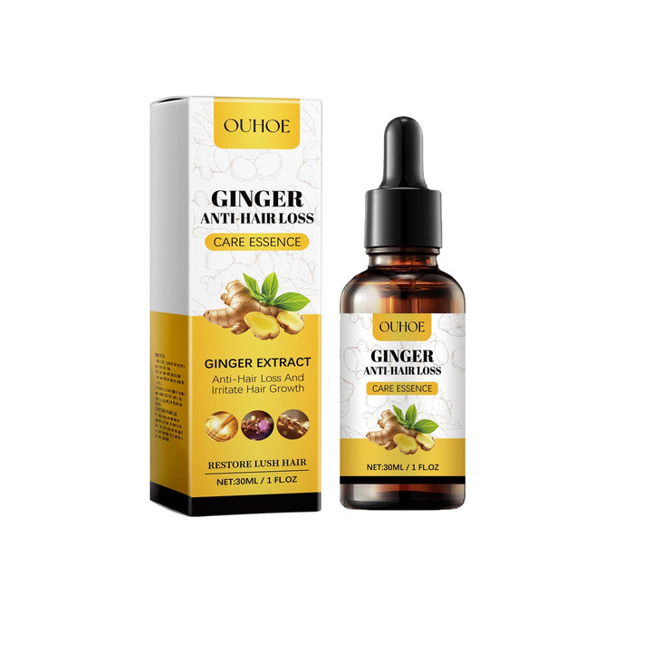 Ginger Hair Oil for Scalp Care and Fuller-Looking Hair