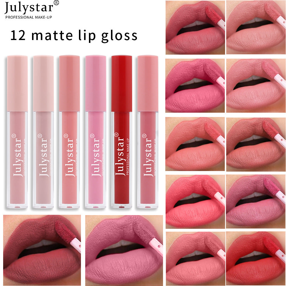 Matte Lip Glaze – Soft-Focus Velvet Finish Lip Color