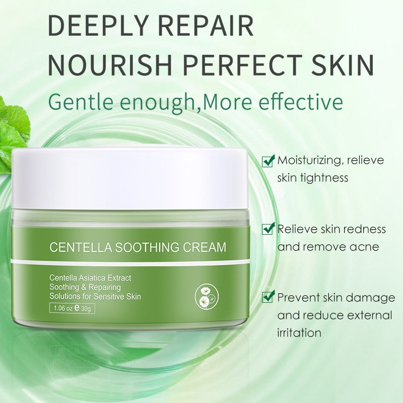Centella Repair Face Cream for Sensitive, Dry Skin