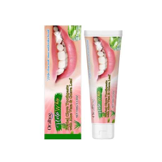Herbal Whitening Toothpaste — Brighter Smile, Fresh Breath