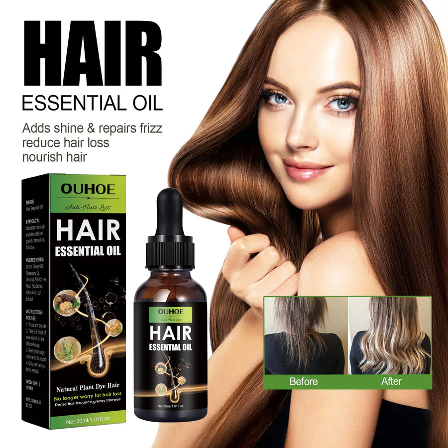 Hair Care Oil for Dry Hair, Shine & Frizz Control