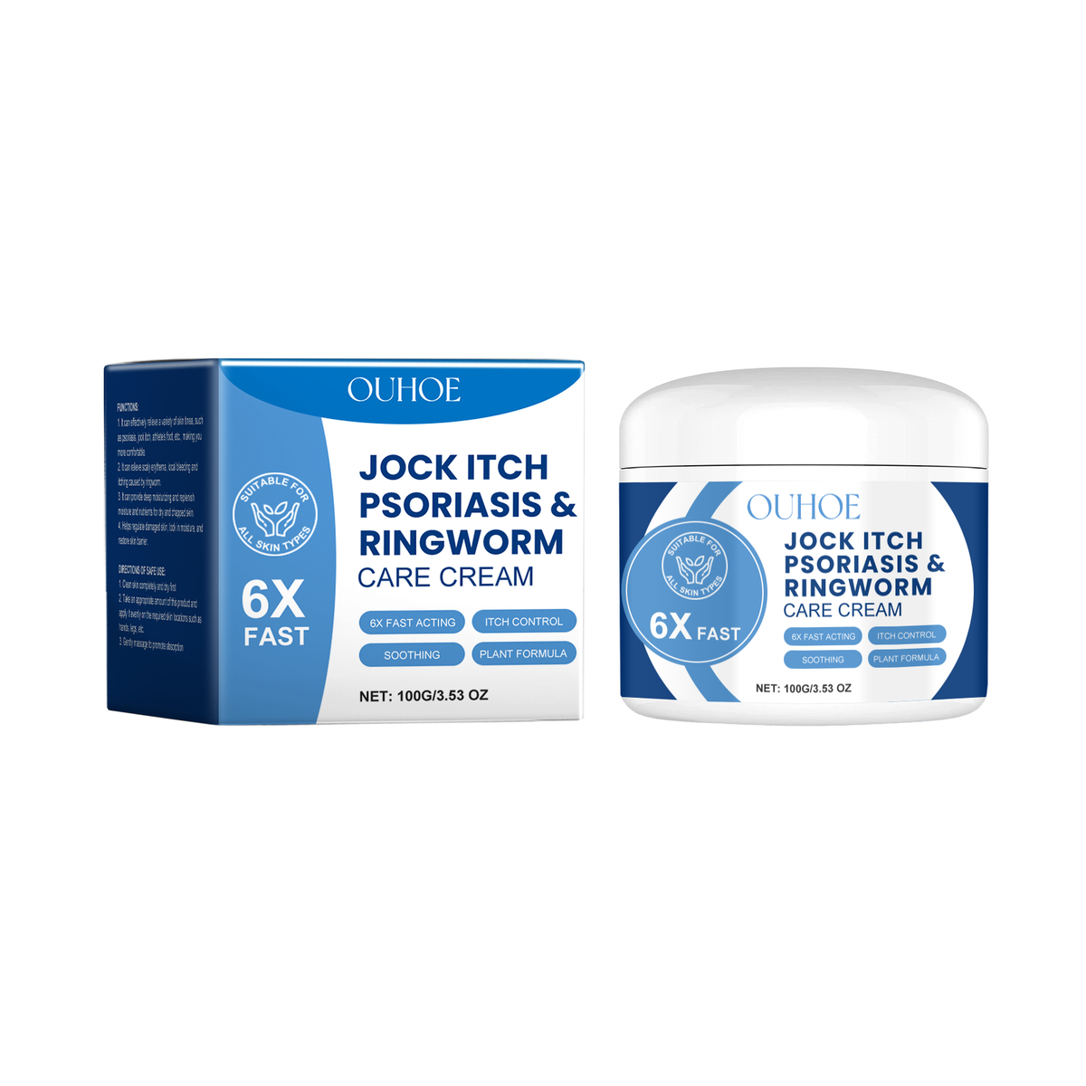 Body Repair Cream for Dry, Itchy & Red Skin Relief