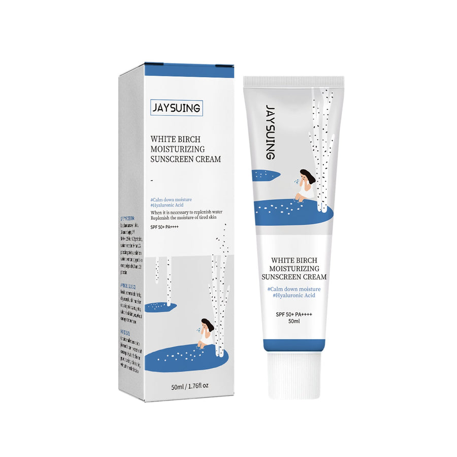 White Birch SPF50+ Daily Moisturizing Sunscreen Cream