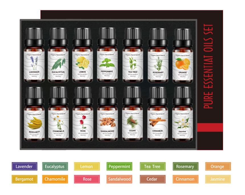 Essential Oil Set: 14 Pure Scents for Home Rituals