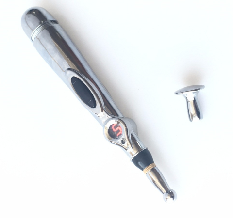 Electric Meridian Massage Pen for Targeted Facial Care