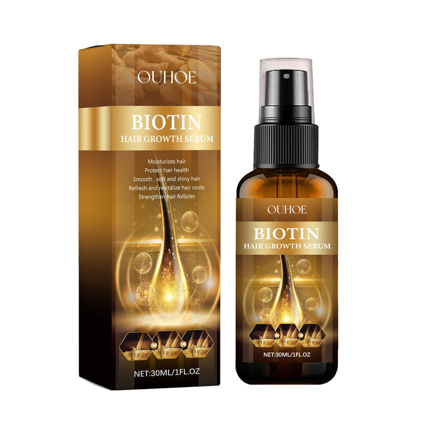 Hair Growth Serum with Biotin for Stronger Roots