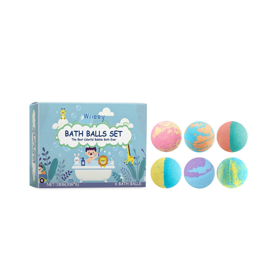 Children's Bath Bombs, Colorful Moisturizing Bubbles