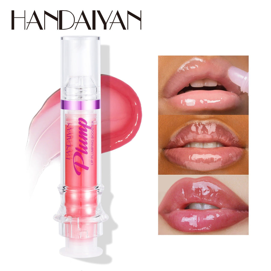 Lip Plumping Gloss for Crystal-Shine, Fuller Lips