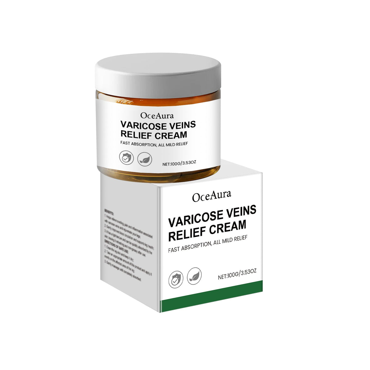 Leg Cream for Cooling Body Care