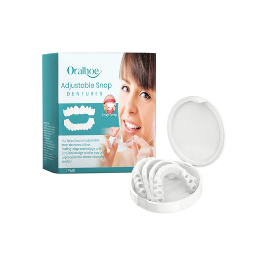 Snap-On Dentures — Adjustable Comfort & Natural‑Looking Smile
