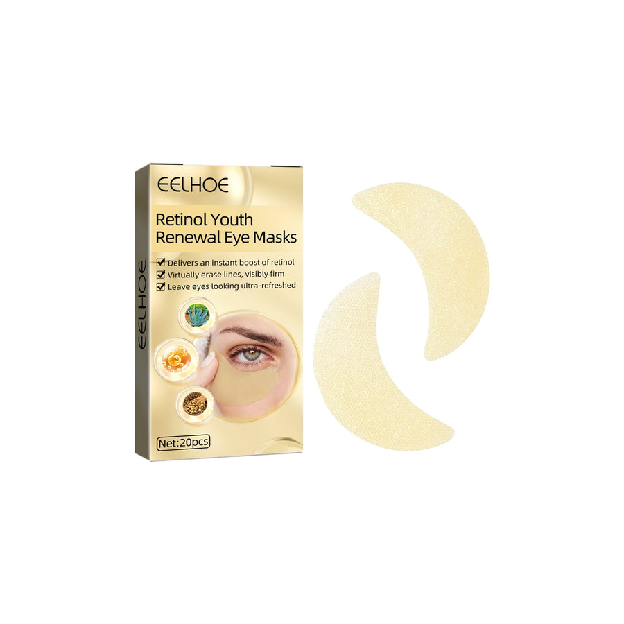 Retinol Eye Mask for Dark Circles & Fine Lines (20pc)