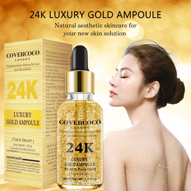 24K Gold Face Serum for Brighter, Firm-Looking Skin