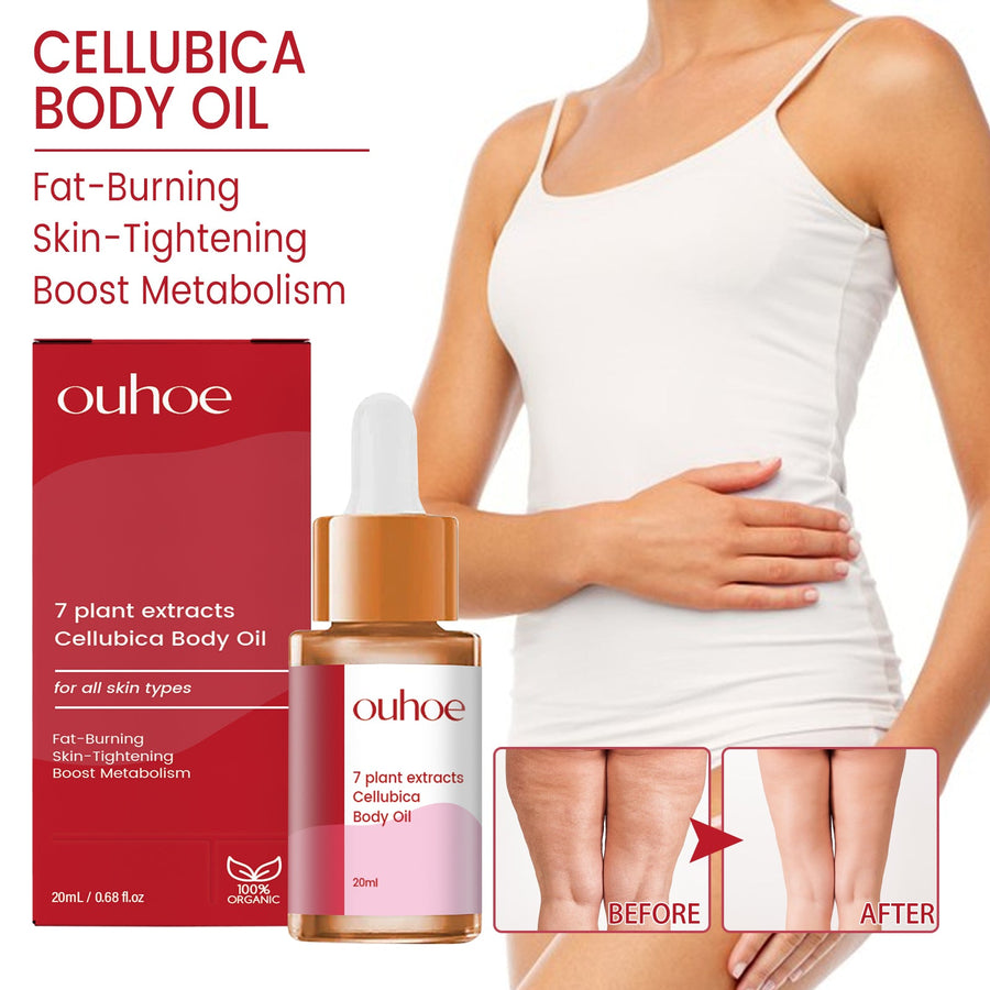 Body Oil for Firming & Cellulite Reduction – 7 Plant Extracts