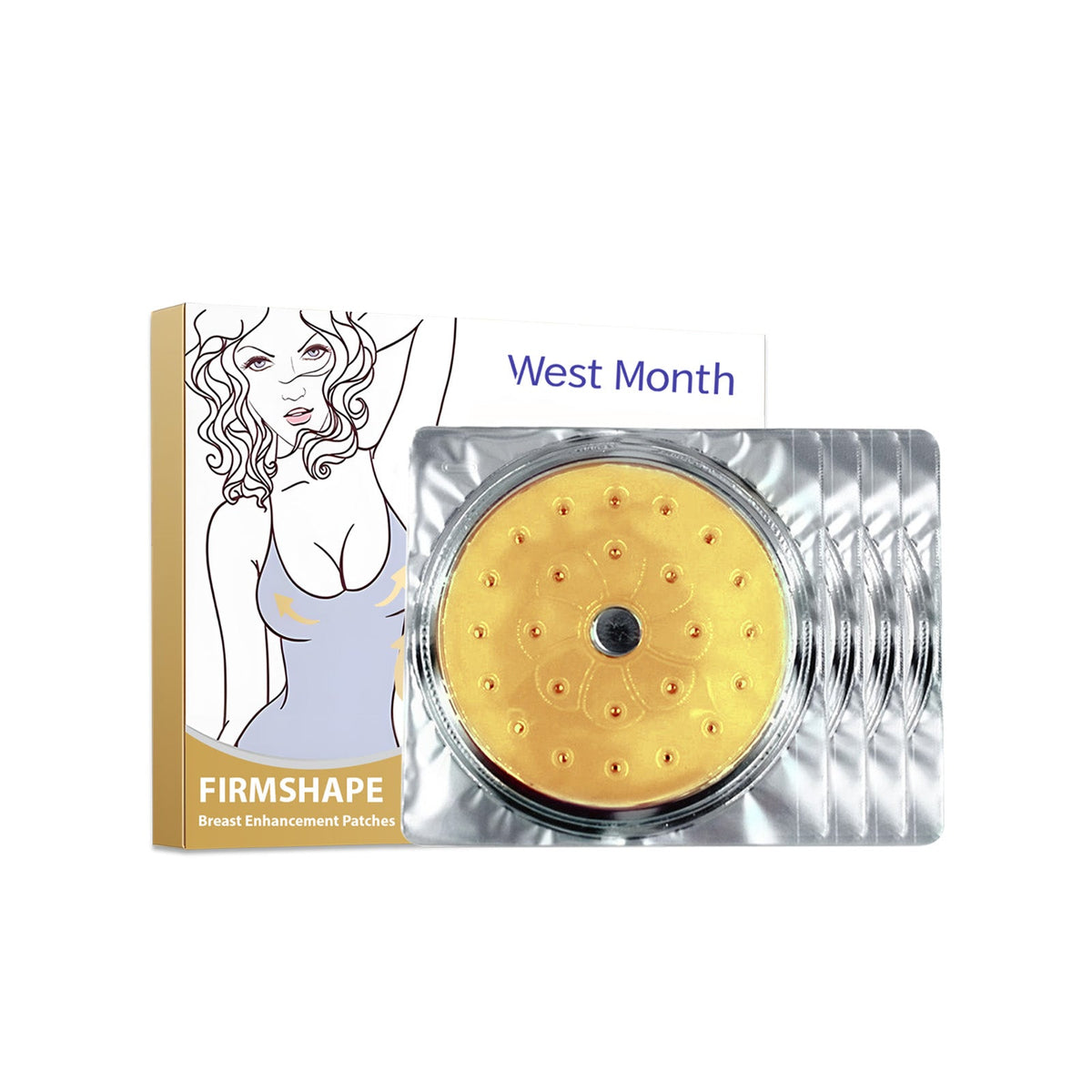 Breast Care Patch with Sea Anemone Extract for Firming