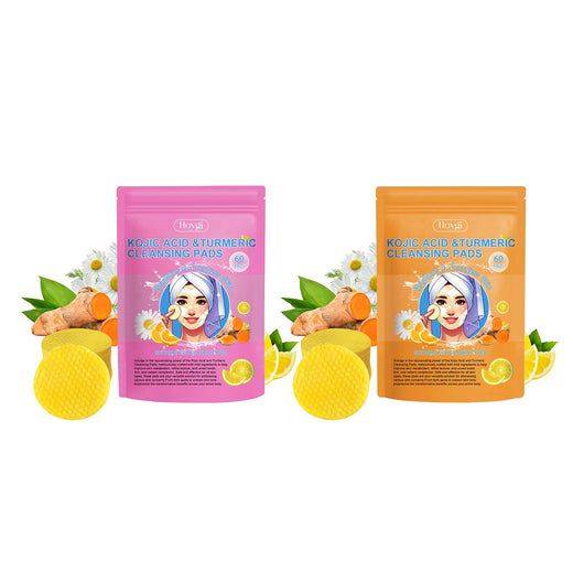Kojic Acid & Turmeric Cleansing Pads — Brighter, Smoother
