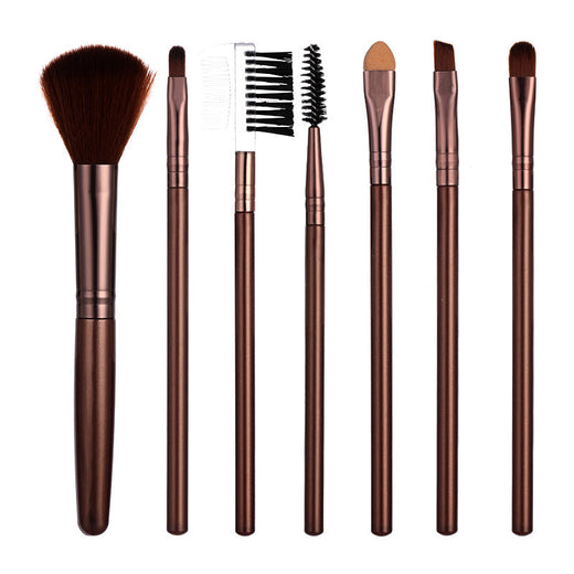 7-Piece Makeup Brush Set for Smooth, Precise Looks