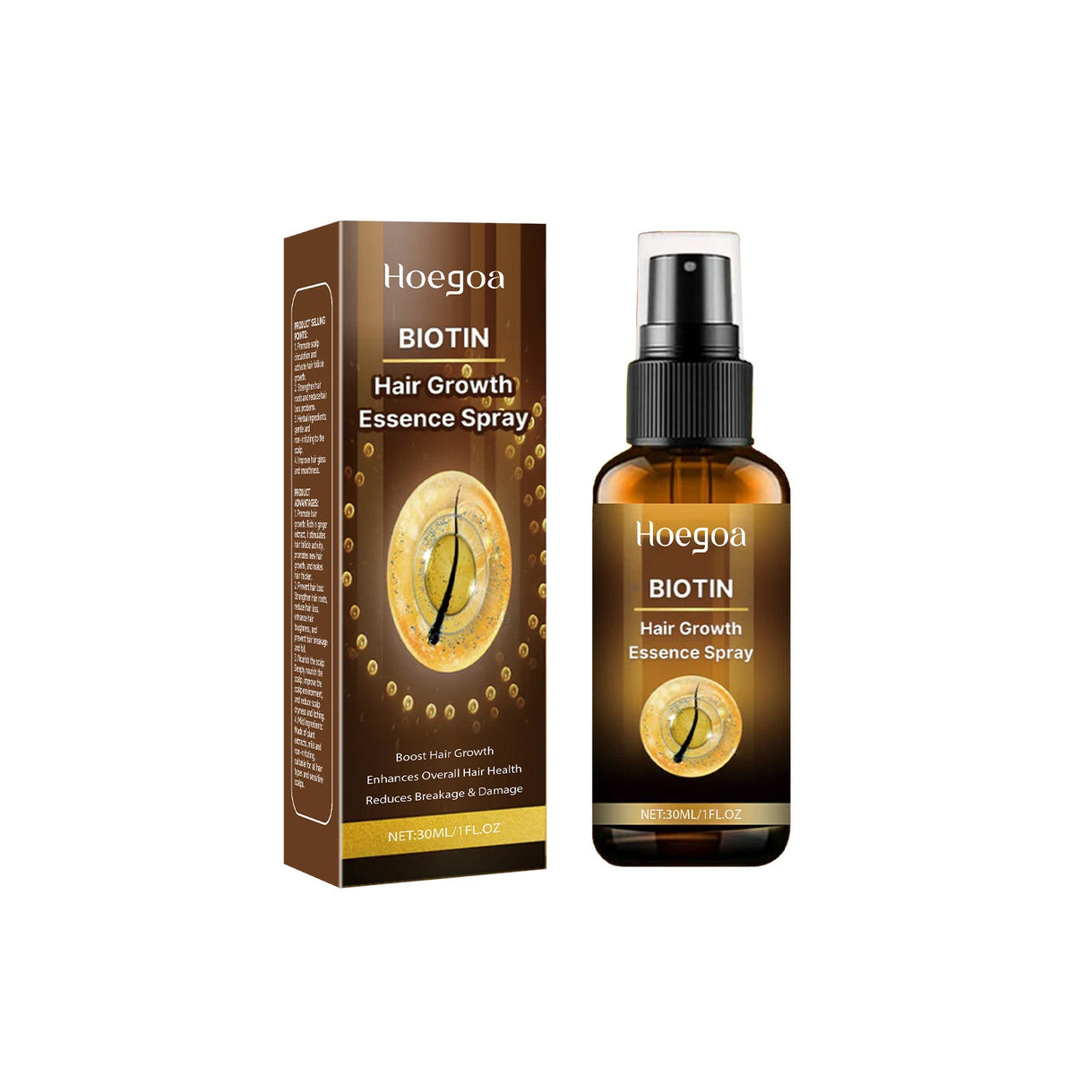 Hair Growth Essence Spray for Stronger-Looking Hair
