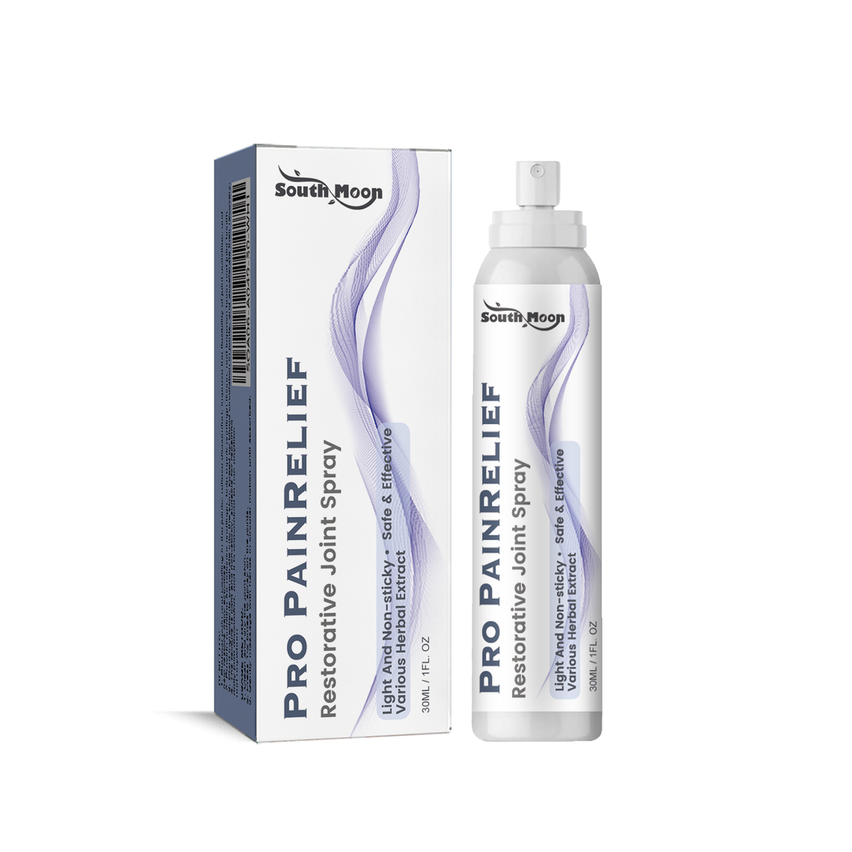 South Moon Joint Relief Spray — Herbal, Non-Sticky, 30ml