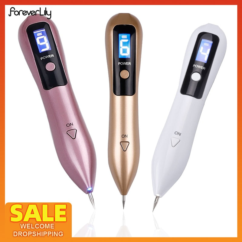 9-Level LCD Plasma Pen for Targeted Cosmetic Spot Care